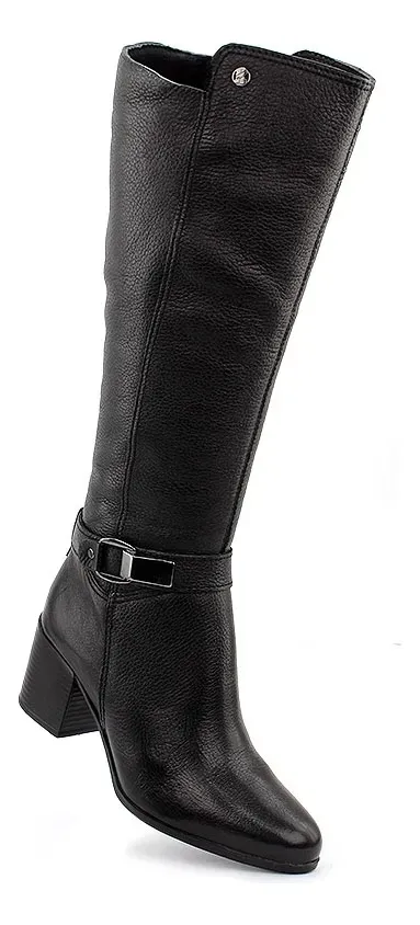 Bottero Bota 346914-1 Preto Couro Burnish -3-
